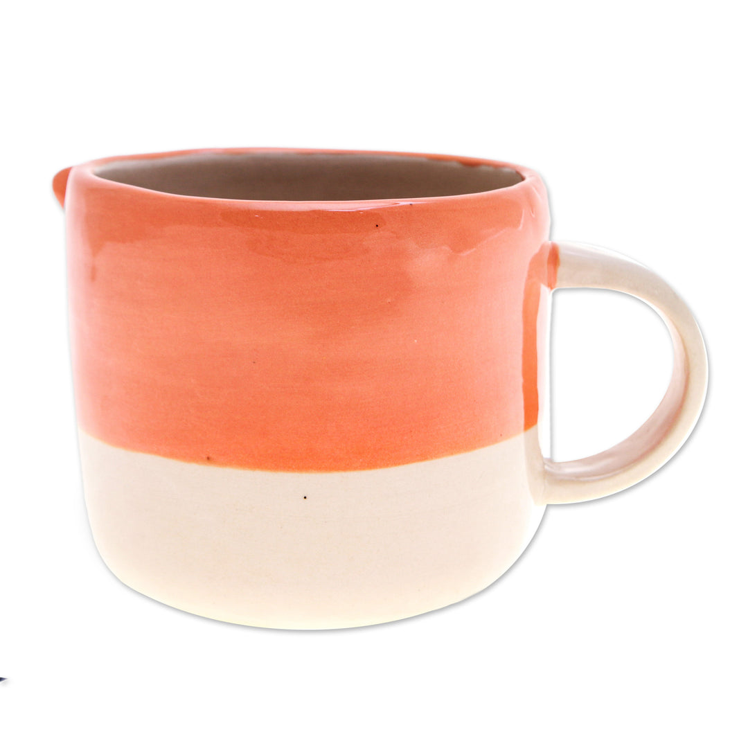 Whimsical Animal-Themed Handcrafted Cat Mug - Cat Morning
