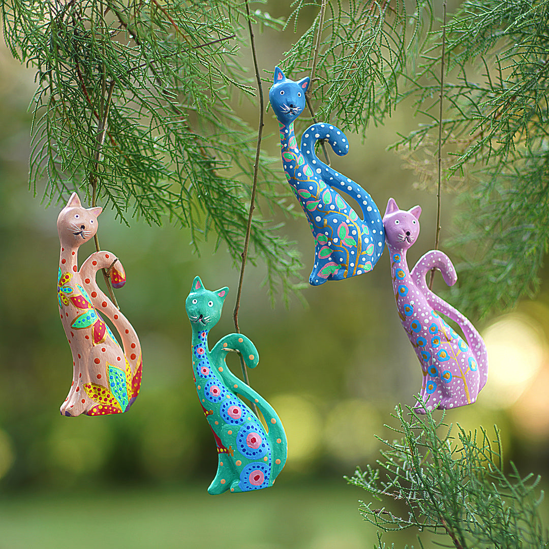 Fantasy Felines in Spring