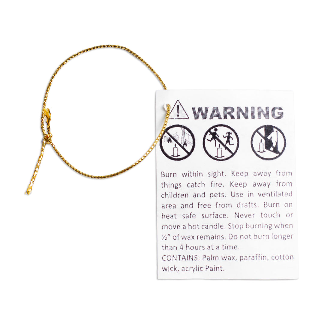 Minimalist Bubble-Shaped White Wax Candle from Mexico - Quiet Bubbles