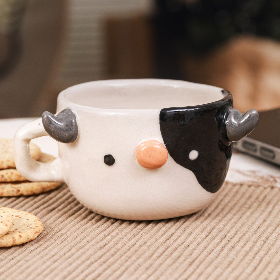 Cow Demitasse