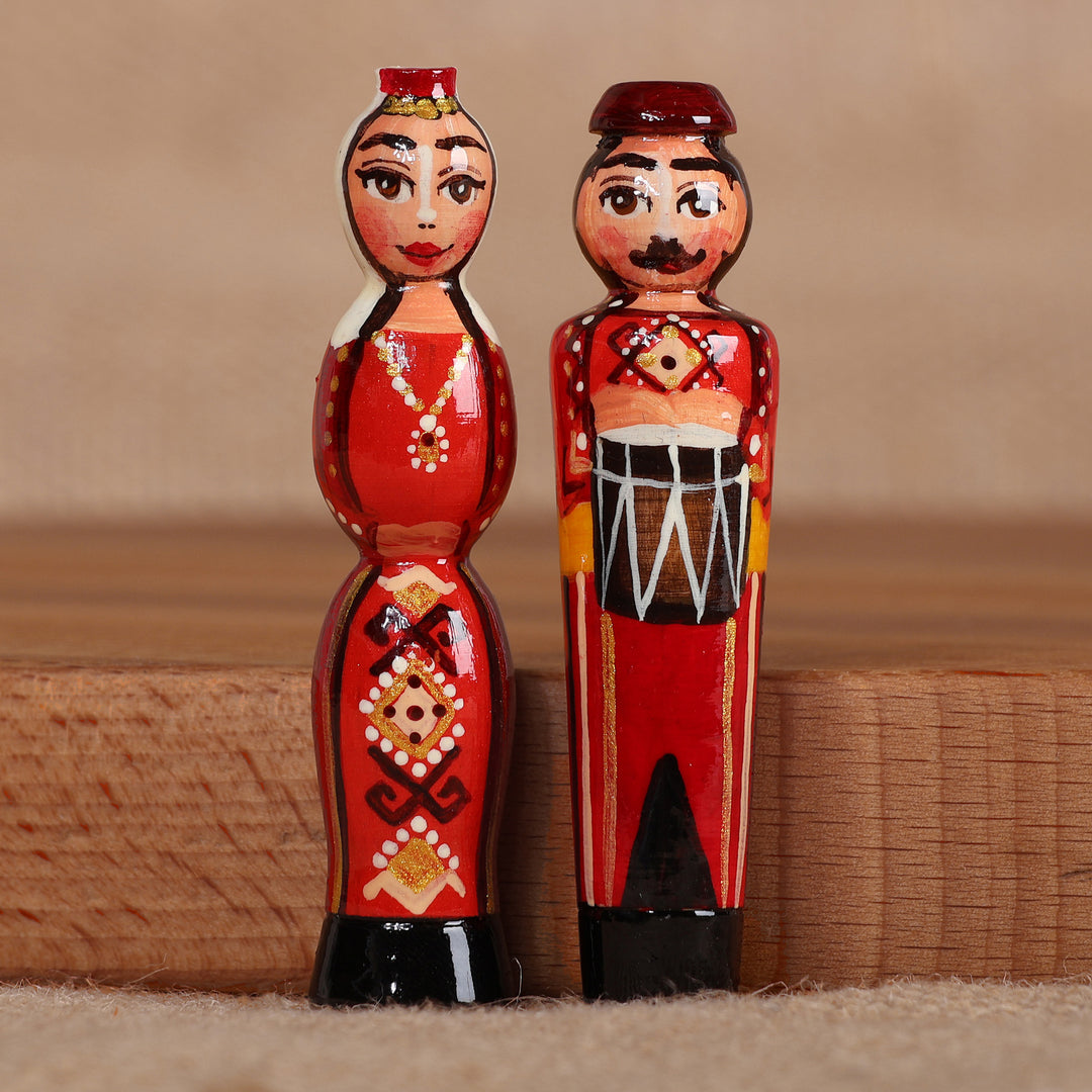 Taraz Marriage in Red