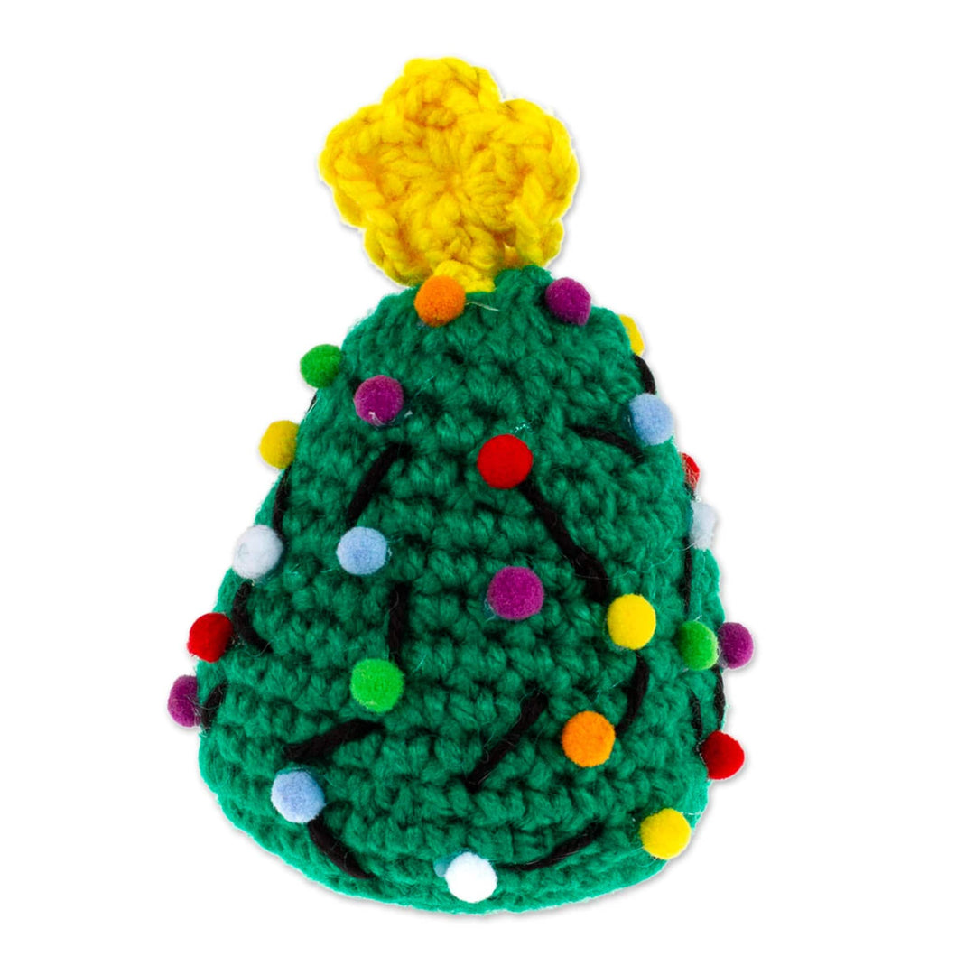 Christmas Tree-Themed Crocheted Holiday Home Accent - Cute Christmas Tree