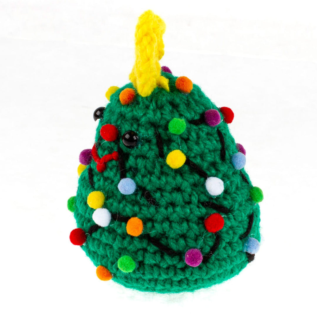 Christmas Tree-Themed Crocheted Holiday Home Accent - Cute Christmas Tree