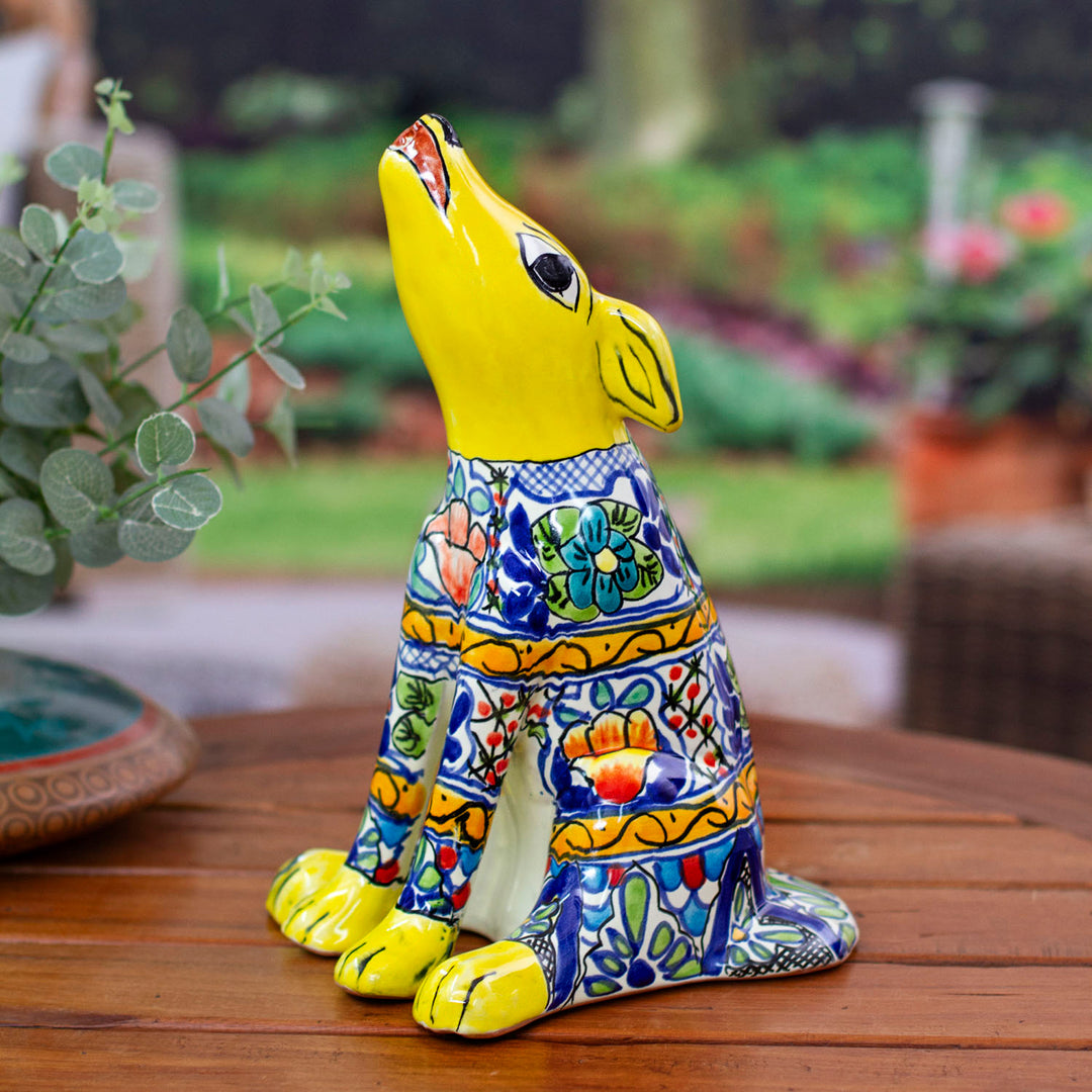 Yellow Talavera Coyote
