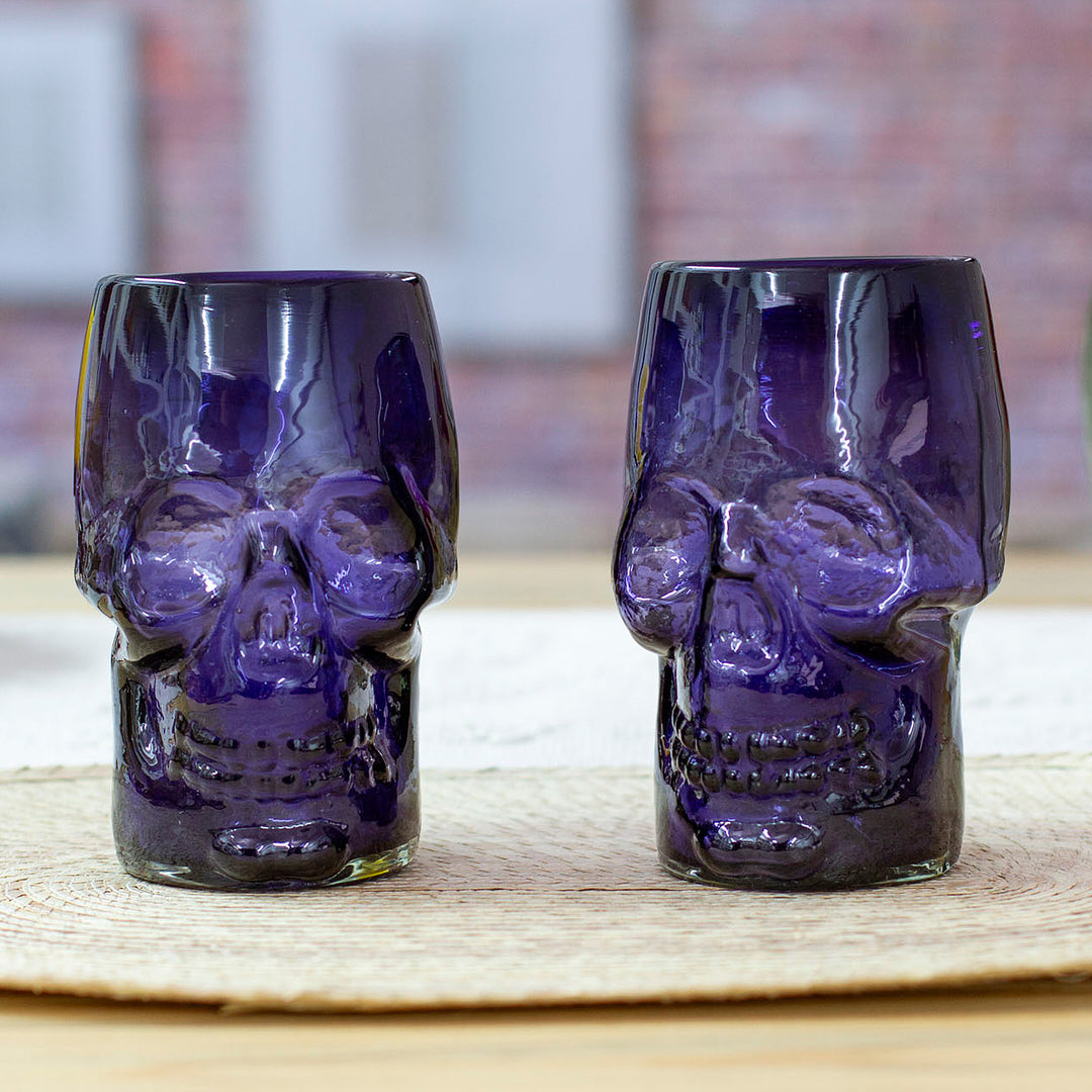 Purple Mexican Skull