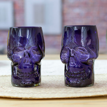 Purple Mexican Skull