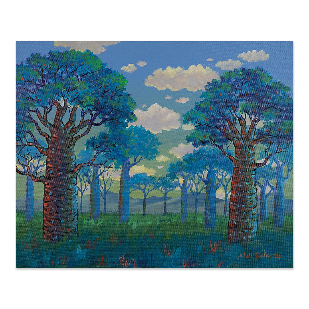 Inspirational Impressionist Nature-Themed Acrylic Painting - Best Investment
