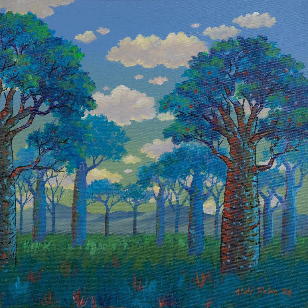 Inspirational Impressionist Nature-Themed Acrylic Painting - Best Investment