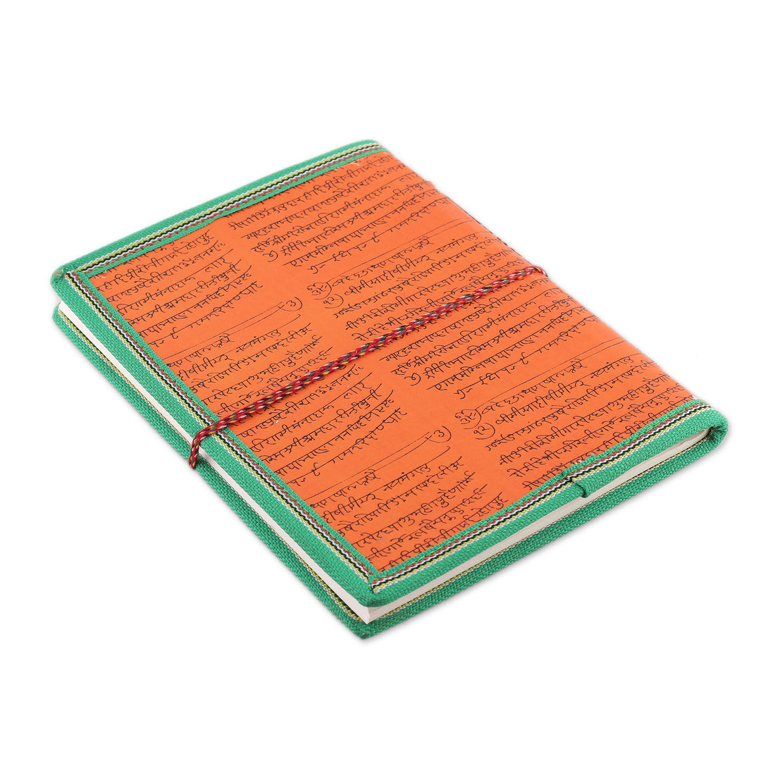 Handcrafted Rickshaw Doodle 48-Page Recycled Paper Journal - Rickshaw Adventures