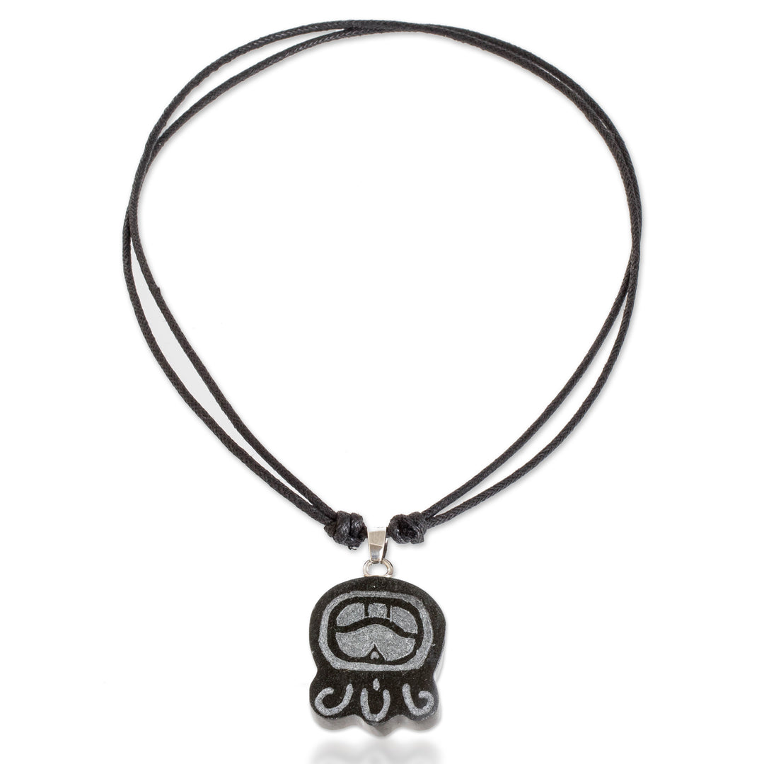 Mayan Compassion Nahual-Inspired Jade Pendant Necklace - Mayan Compassion