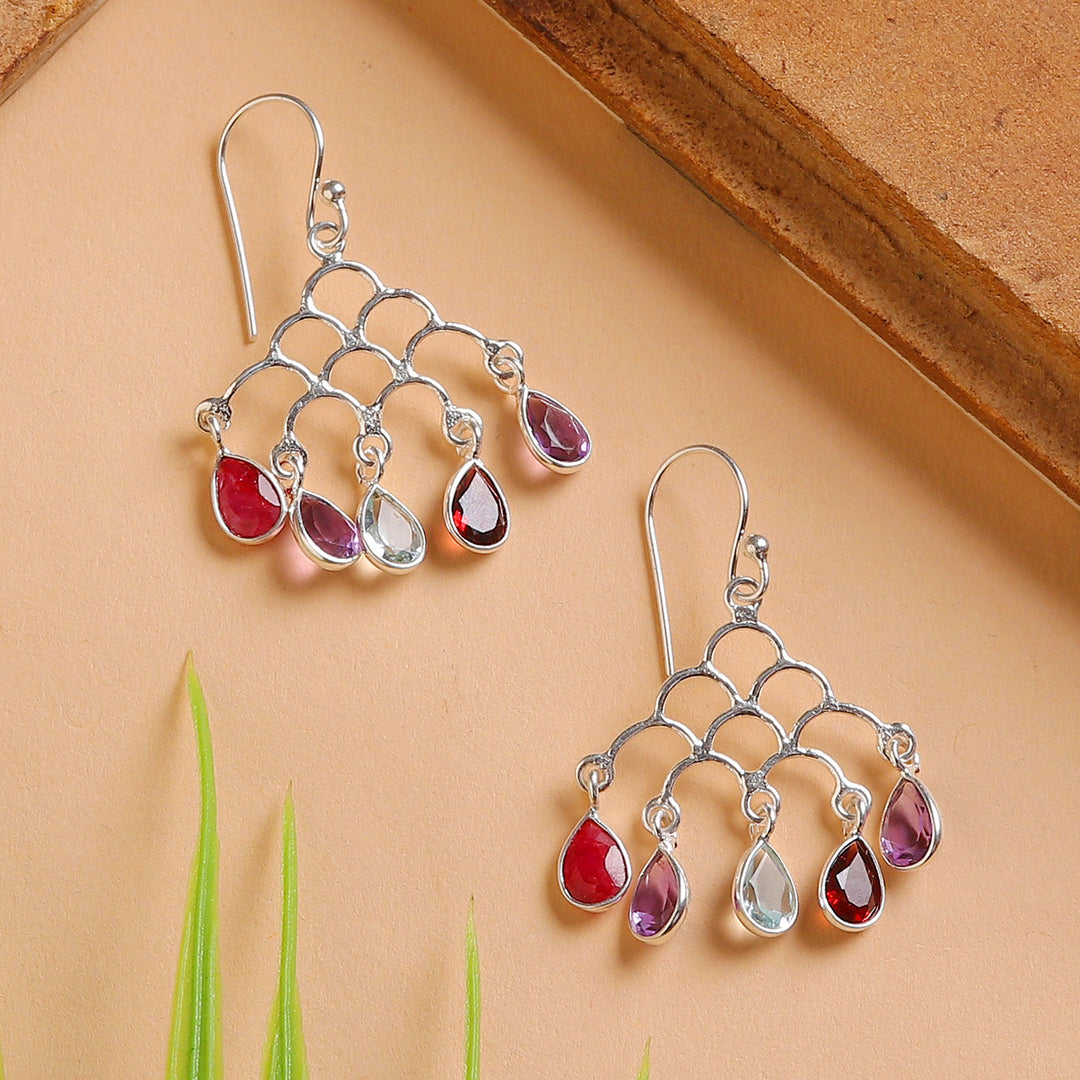 Vibrant Teardrops