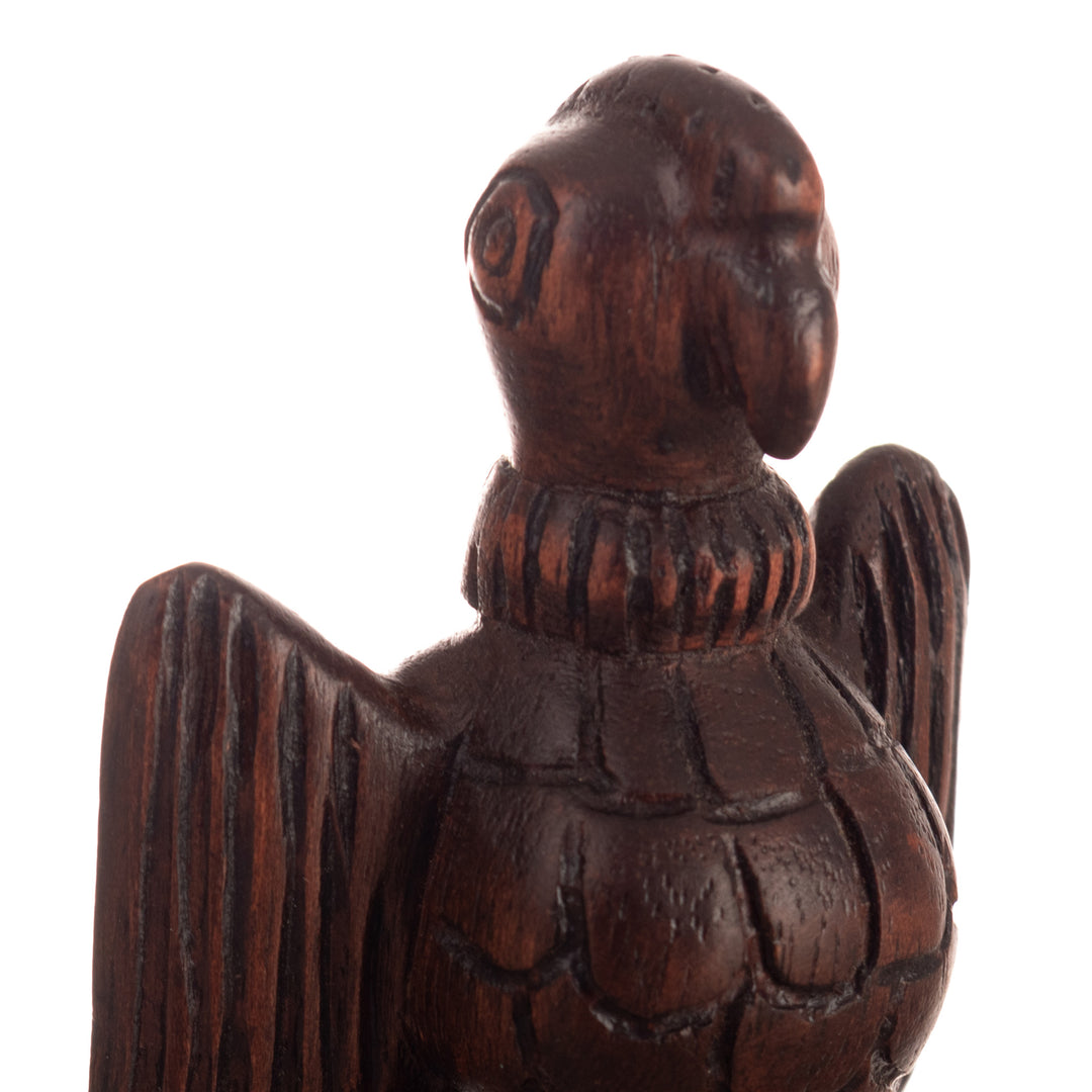 Cedar Wood Figurine of Andean Condor Carved by Hand in Peru - Mighty Condor