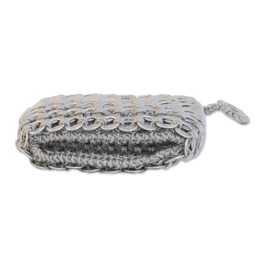 Soda pop-top coin purse - Gray Style