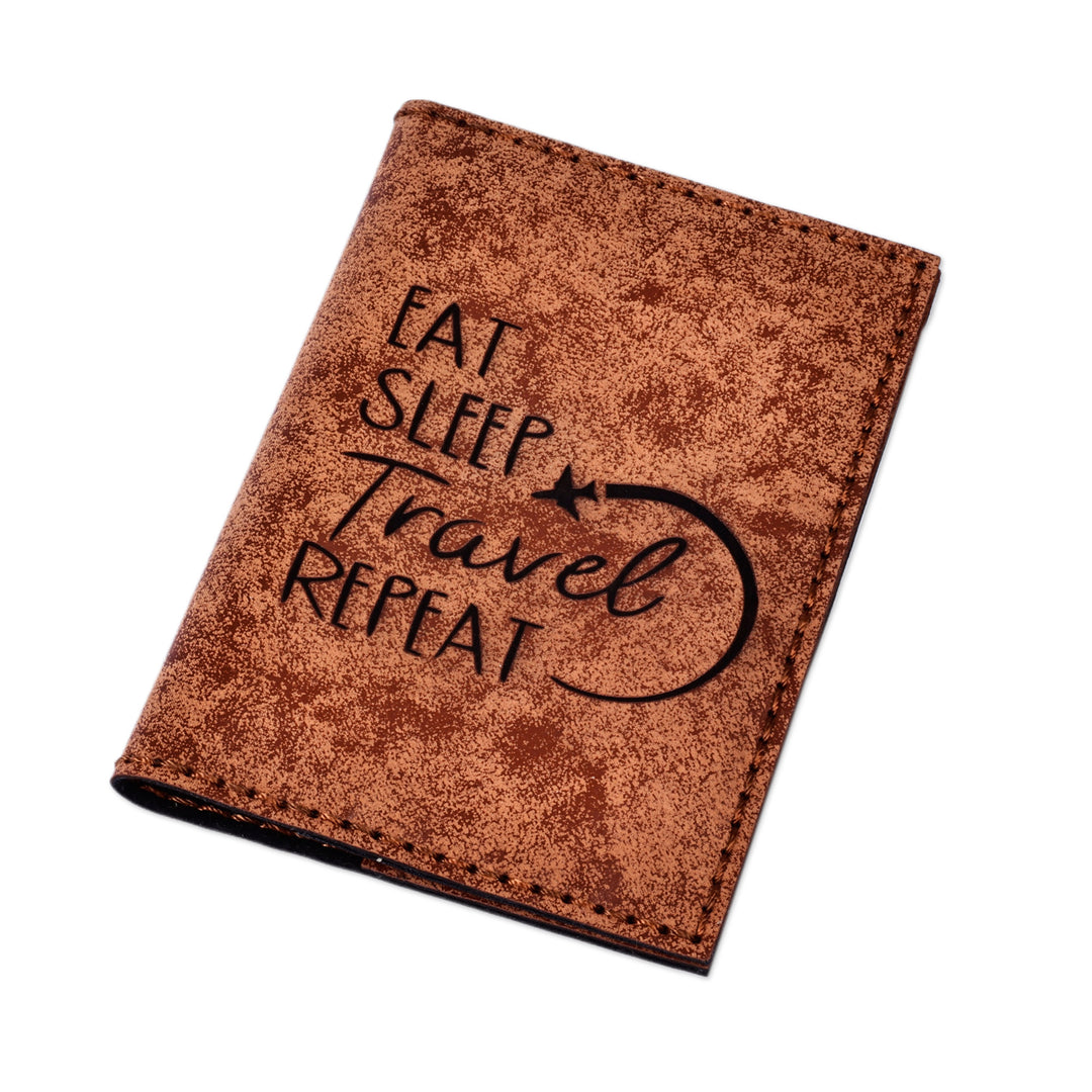 Inspirational Brown 100% Suede Passport Holder from Armenia - Traveler's Advice
