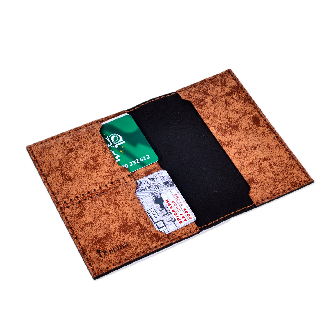 Inspirational Brown 100% Suede Passport Holder from Armenia - Traveler's Advice