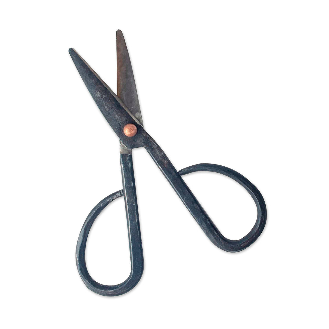 Pair of Small Gardening Herb Scissors from India - Easy Clippings