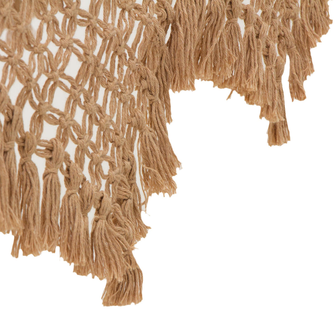 Handwoven Striped Single Cotton Hammock from Brazil - Solitary Pleasure