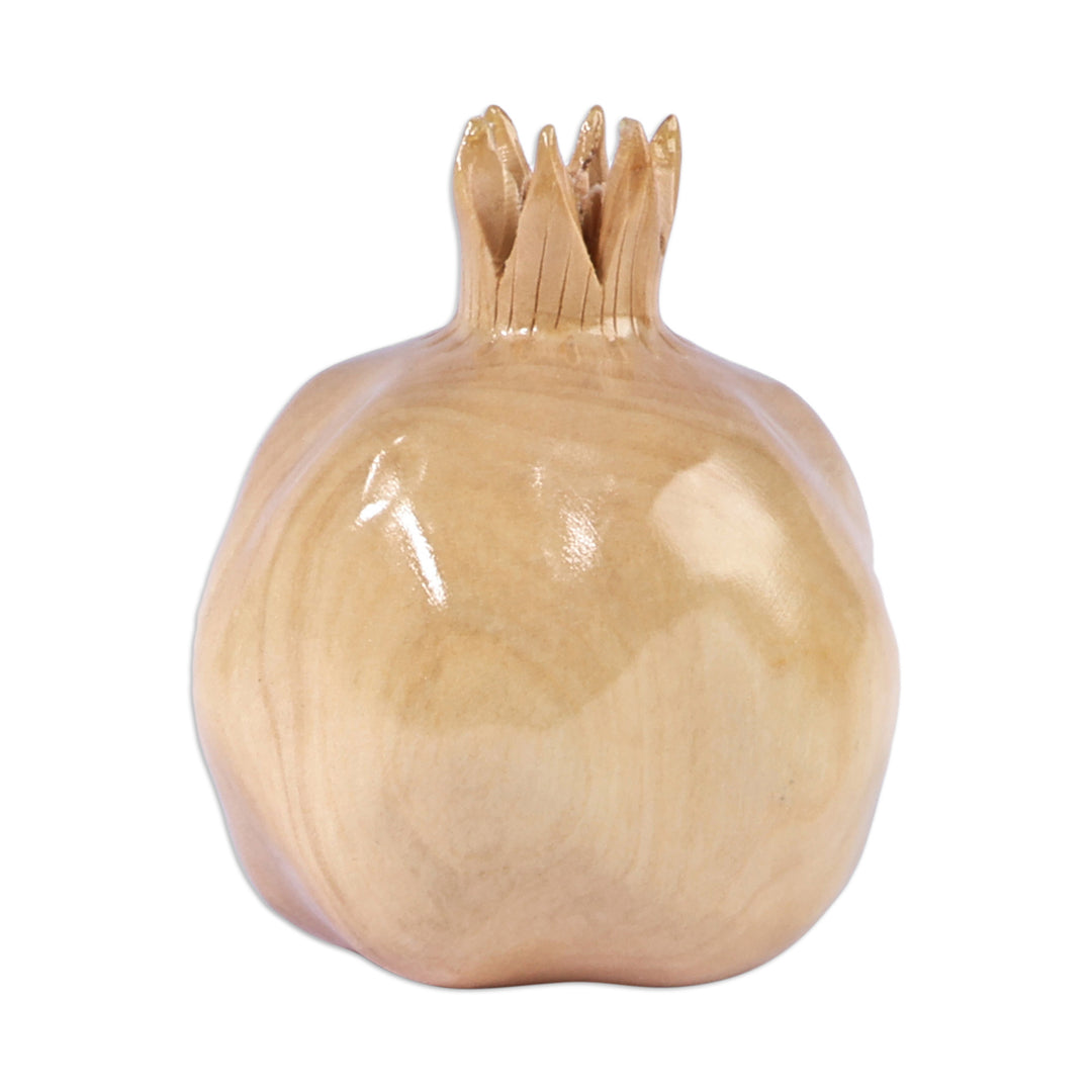 Hand-Painted Ivory Linden Tree Wood Figurine (Small) - Commitment Icon
