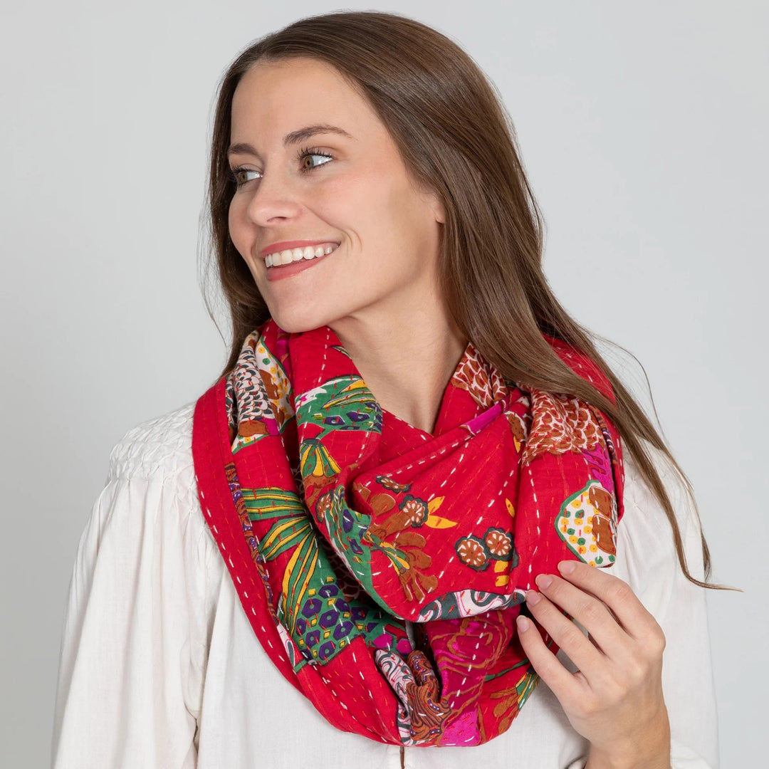 Colorful Kantha