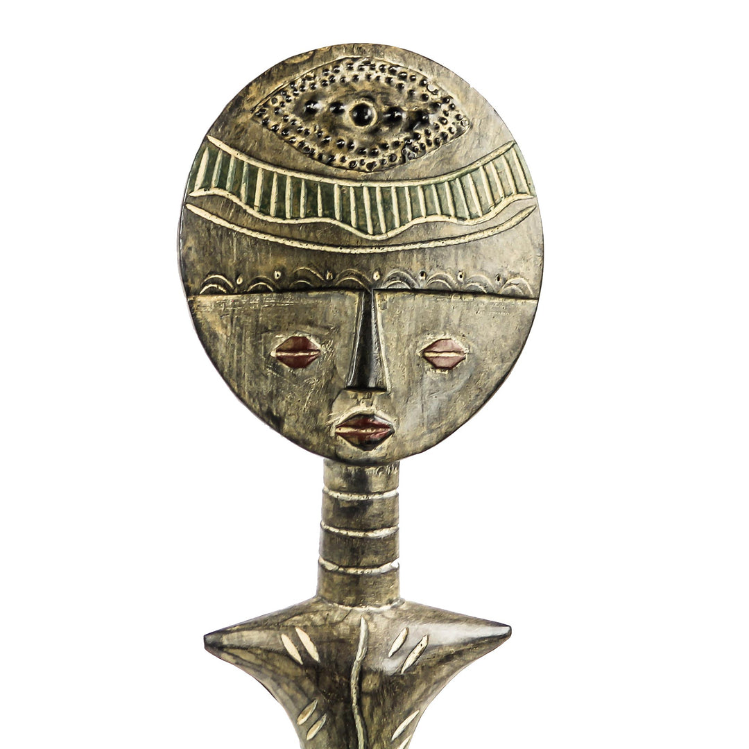 Fertility Doll Sculpture Hand Carved in Africa - A Special Woman