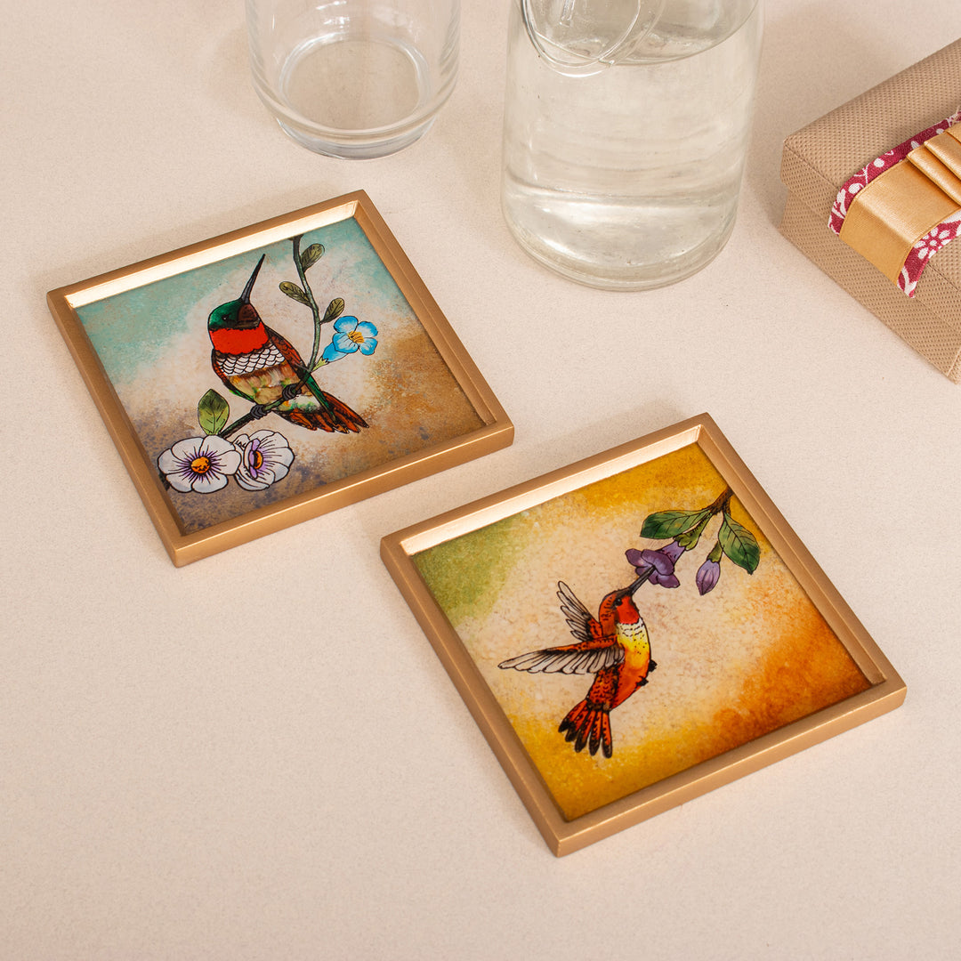 Sunset Hummingbirds