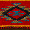 Geometric-Patterned Zapotec Wool Coaster with Natural Dyes - Aztec Touch