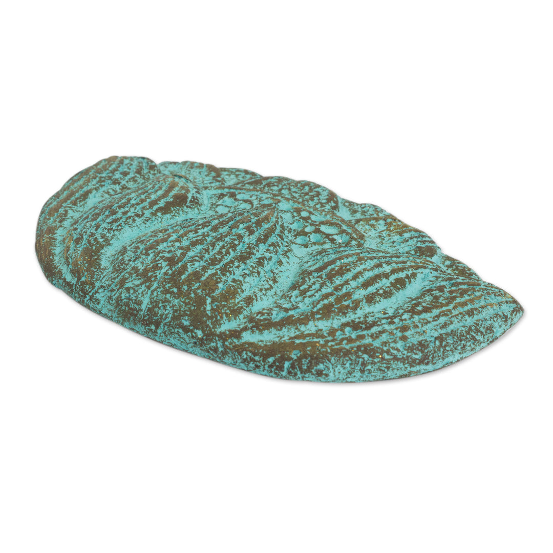 Buddhist and Hindu Art Lotus Recycled Paper Wall Sculpture - Blushing Lotus