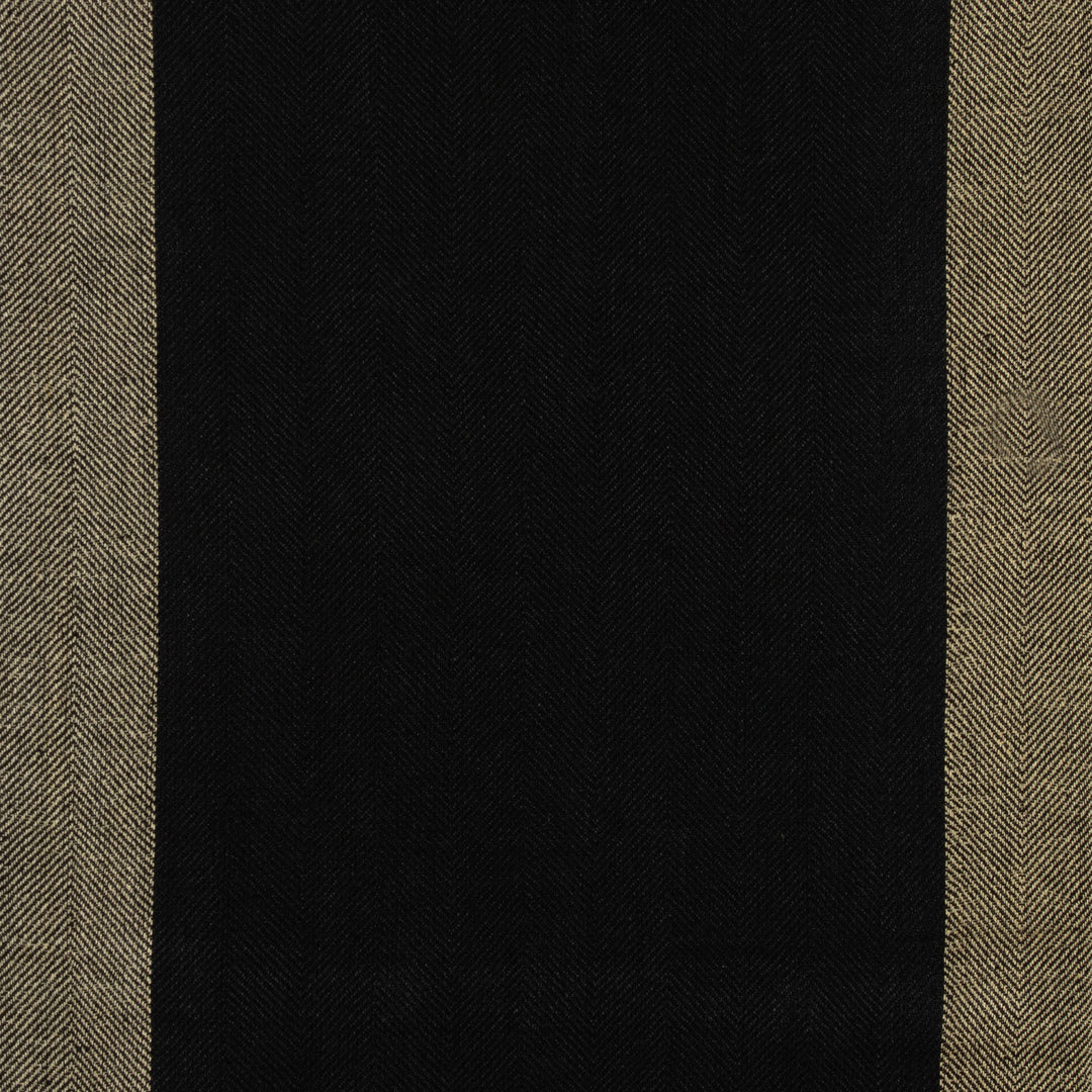 Handwoven Beige and Black 100% Soft Silk Scarf with Fringes - Posh Evening