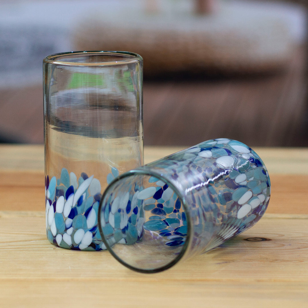Blue Confetti