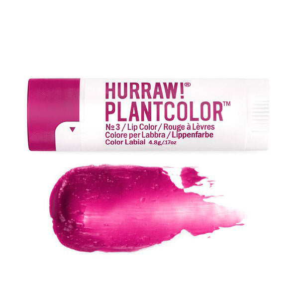 Vegan Tinted Lip Balm in Magenta Shade - PLANTCOLOR No. 3