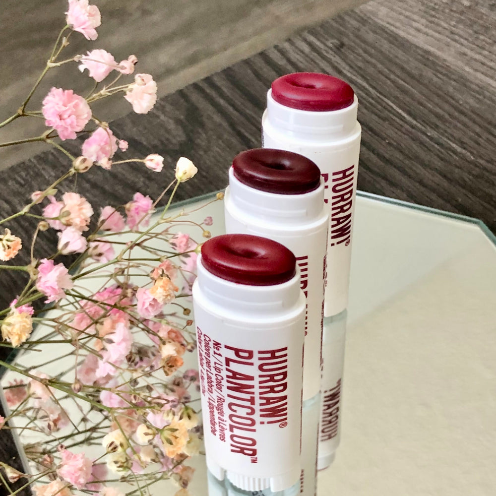Vegan Tinted Lip Balm in Magenta Shade - PLANTCOLOR No. 3