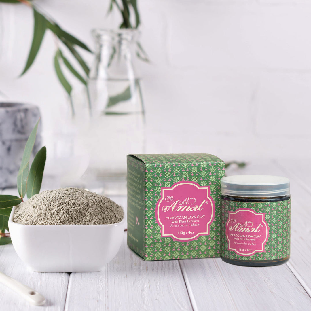 Mineral-Rich Lava Clay for Hair and Body - Lava Clay with Plant Extracts