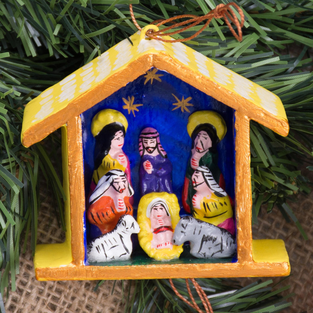 Ornaments (Set of 5) - Huts