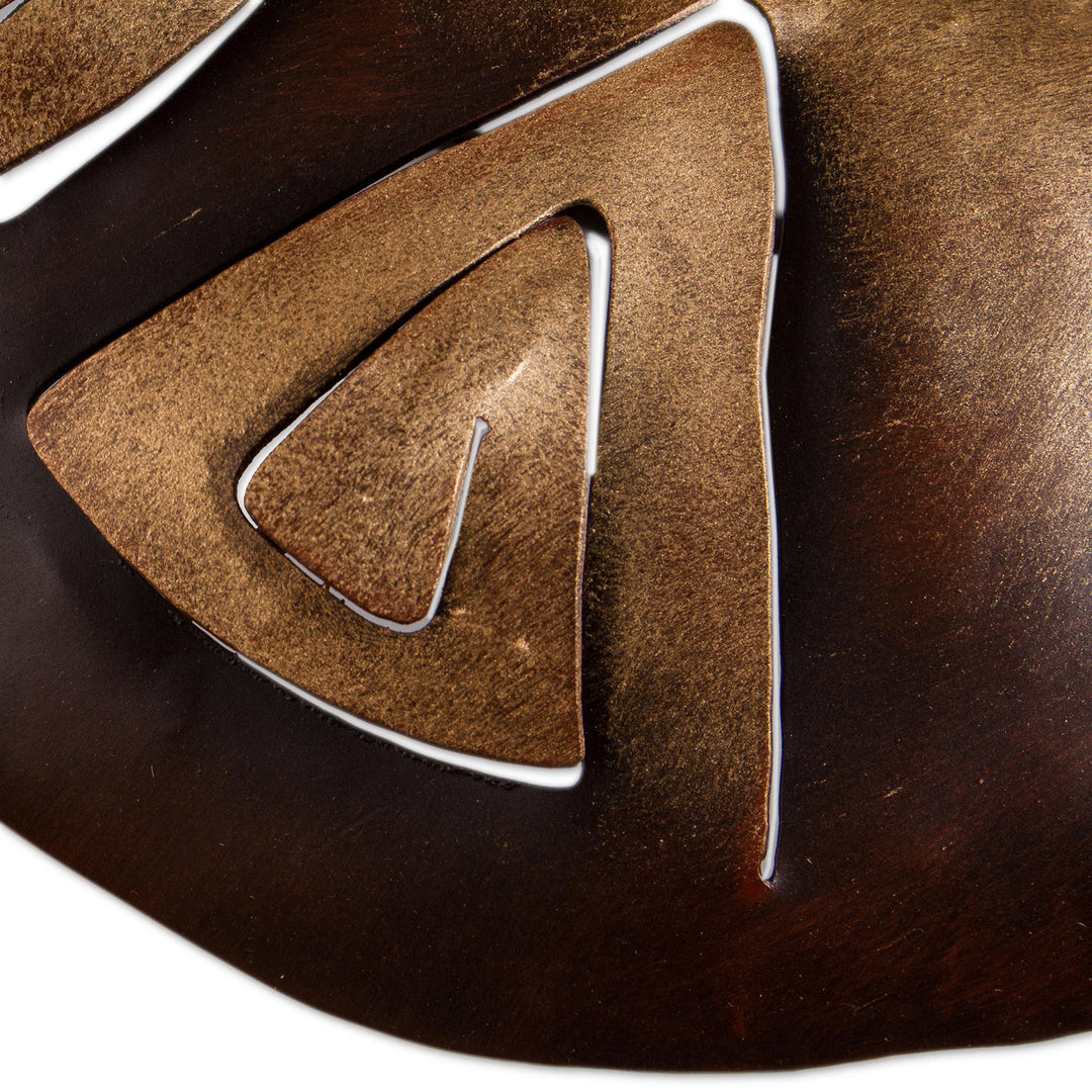 Cultural Steel Wall Art Musician (Medium) - Kokopelli Peace