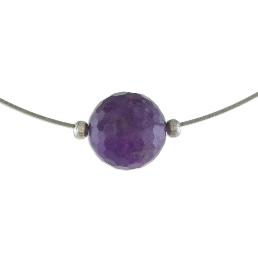 Amethyst Pendant Necklace - Rotations