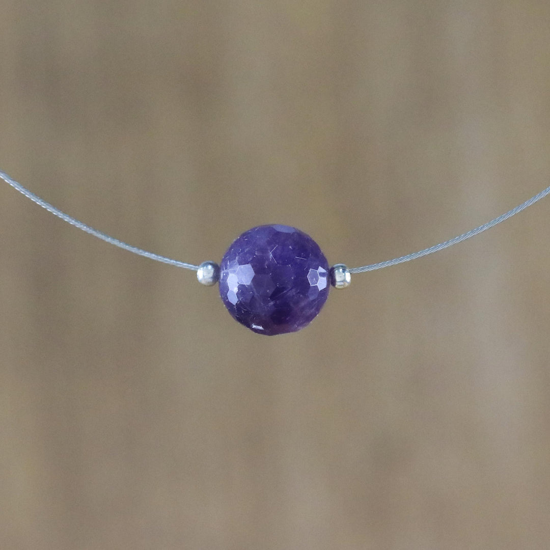 Amethyst Pendant Necklace - Rotations