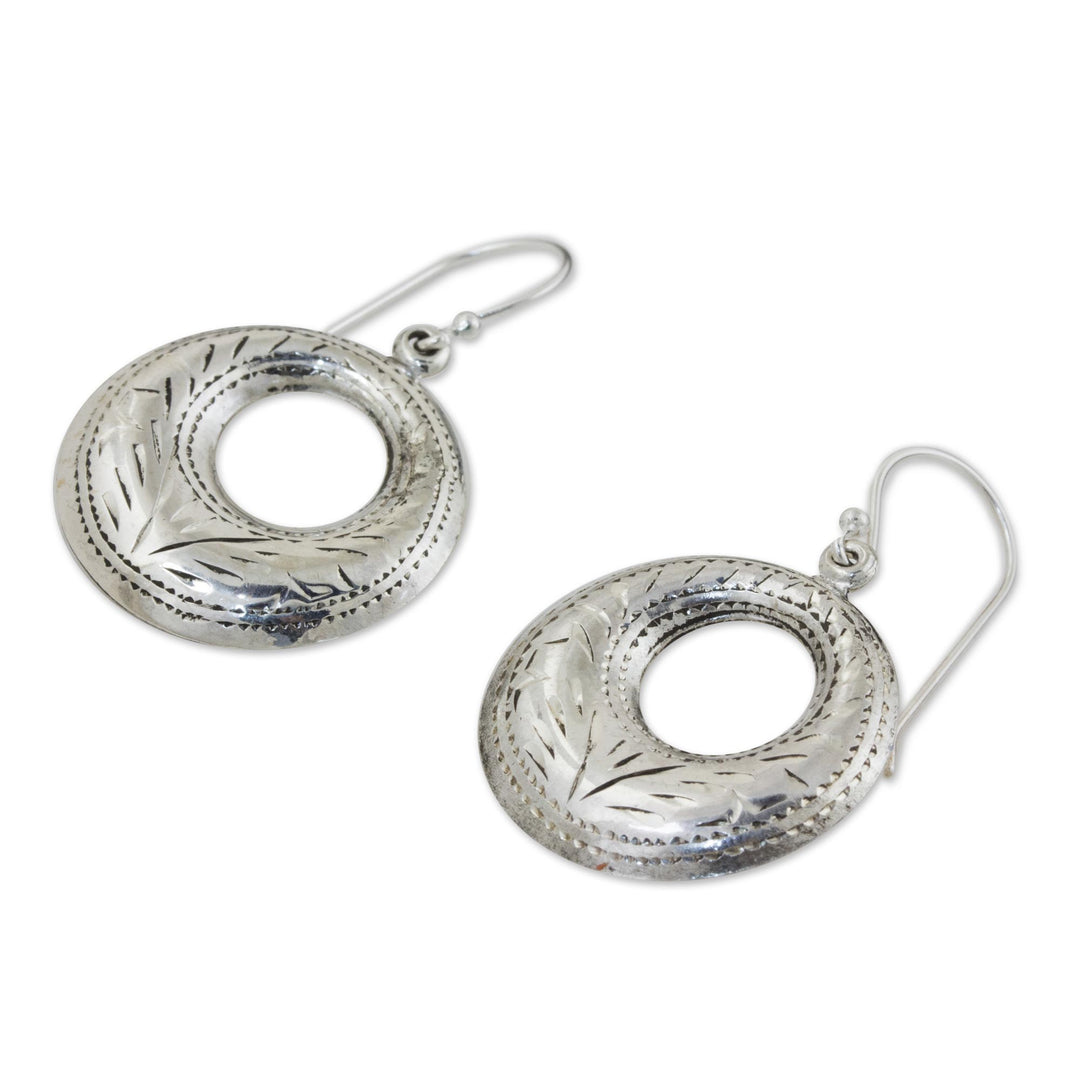 Sterling silver dangle earrings - Summer Breeze