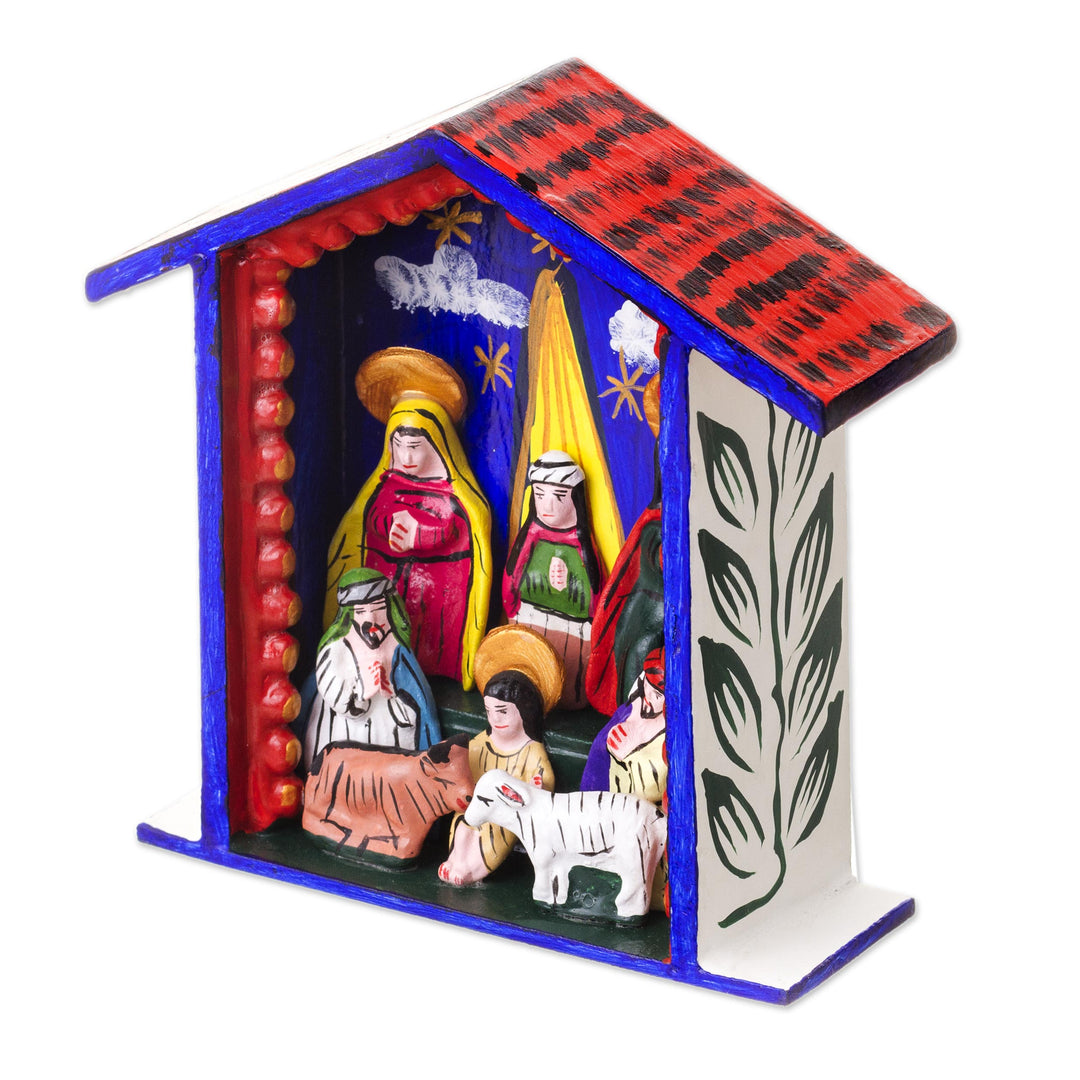 Nativity scene - Blessed Are Those Who Come