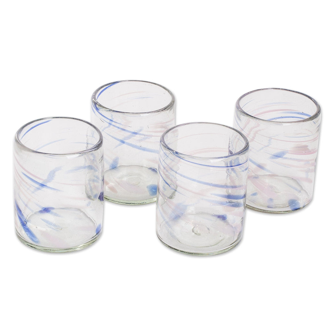 Set of 2 - Recycled Glass Tumblers - Cirrus