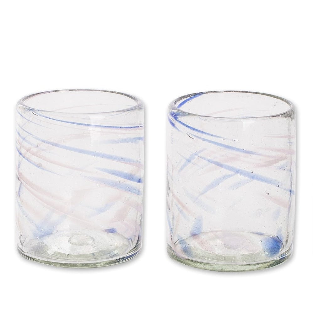 Set of 2 - Recycled Glass Tumblers - Cirrus