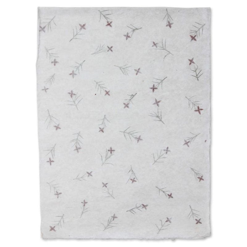 Saa wrapping paper (Set of 4) - Ixora Passion