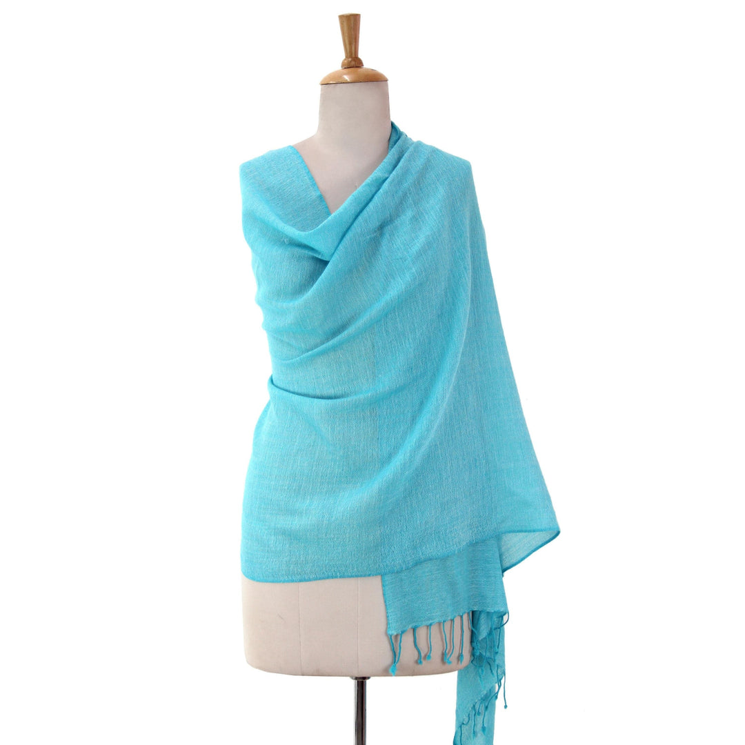 Wool Blend Wrap Scarf