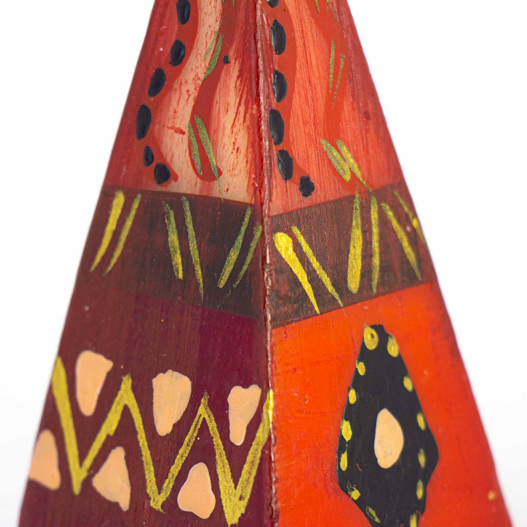 Pyramid Candles Bongazi Design - Set of 2