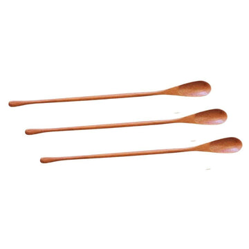 Long Handled Tasting Spoon - Tasty Trio in Brown - Set of 3