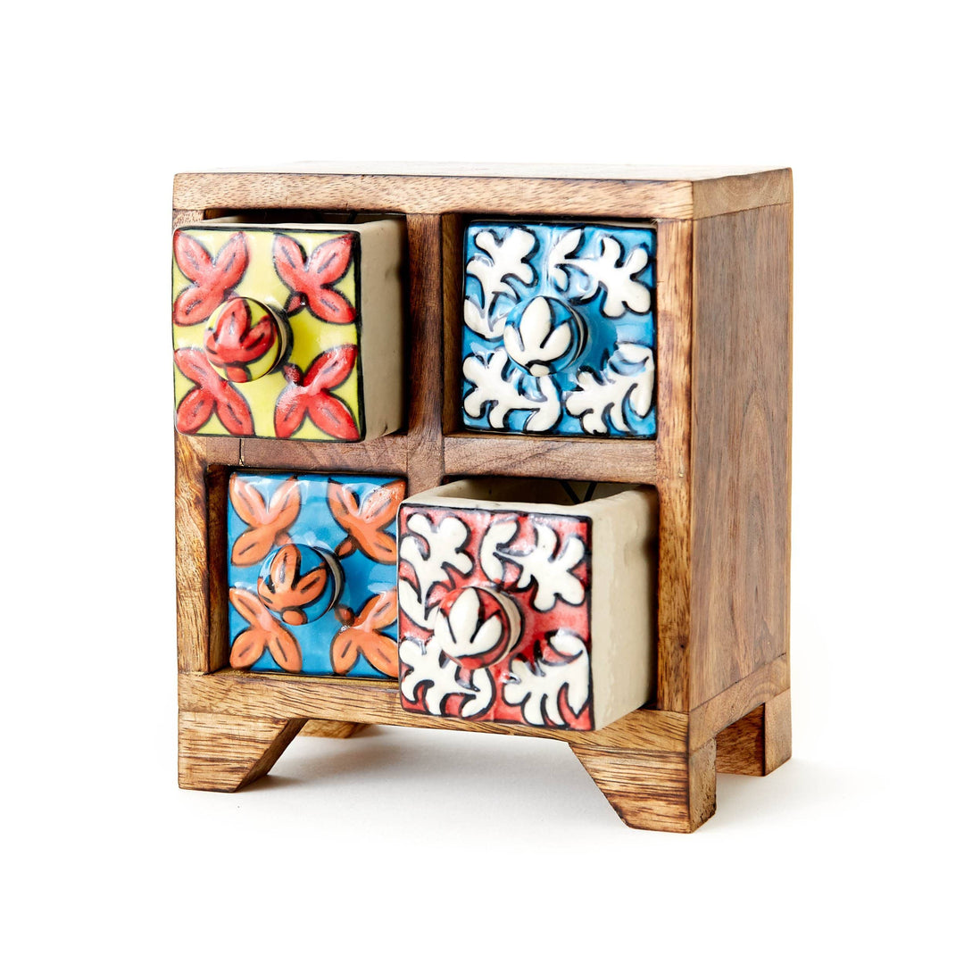 Tabletop Storage Cabinet - Multicolor