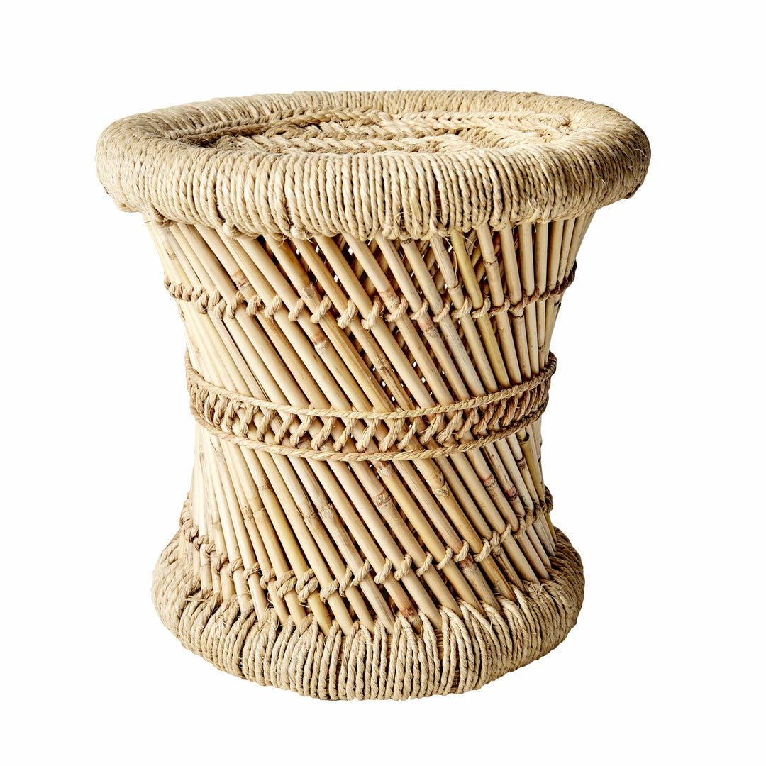 Sarkanda Rattan Stool