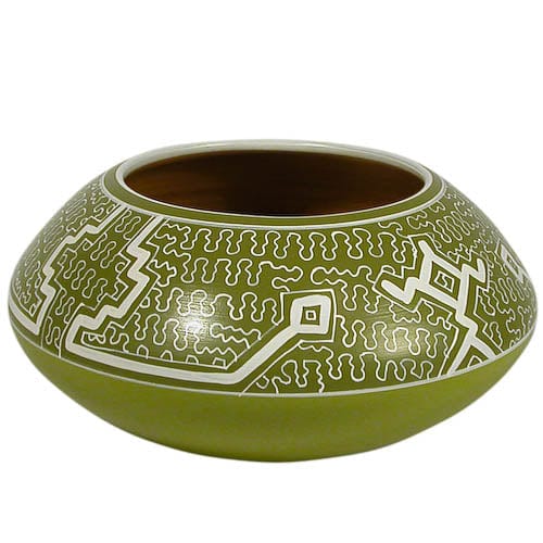 Shipibo Ceramic Round Pot