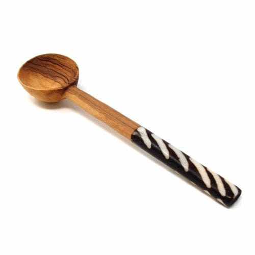 Coffee Scoop with Batik Bone Handle