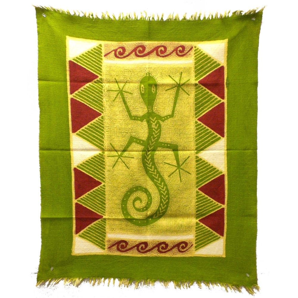 Gecko Batik - Green/Yellow/Red
