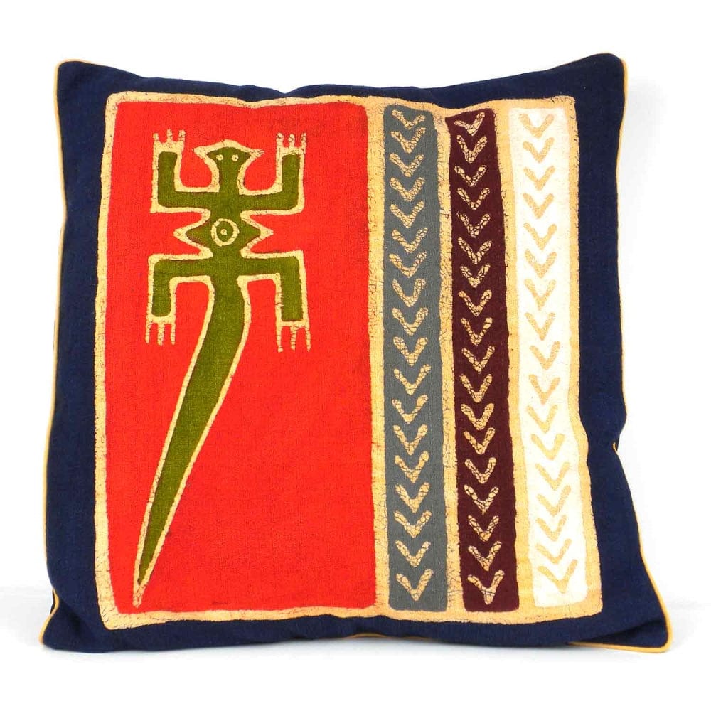 Lizard Batik Cushion Cover
